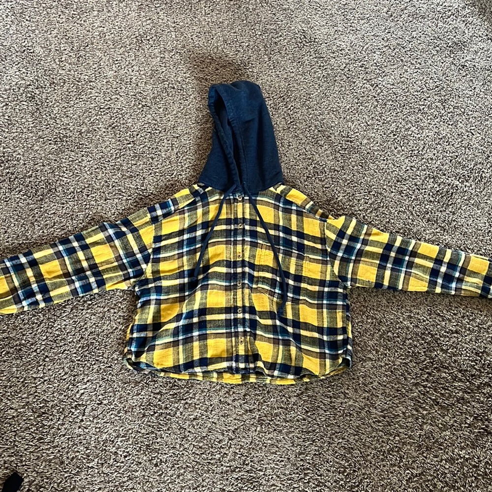 American Eagle button up flannel jacket brand new